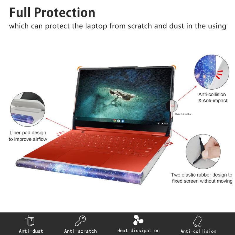 Alapmk Protective Case for 13.3" Samsung Galaxy Book3 360, Chromebook 13, Flex 13, Book Pro 13 - Image 5
